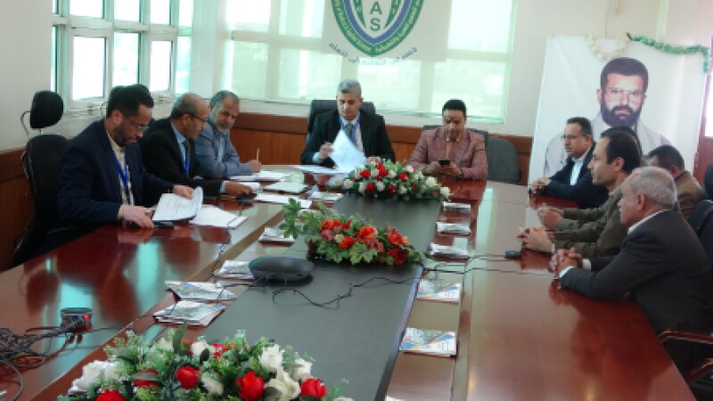 مجلس الاعتماد الأكاديمي : فريق المراجعين الخارجيين للاعتماد البرامجي يواصل زيارته الميدانية لبرنامج الإدارة الطبية بجامعة 21 سبتمبر