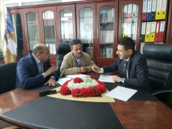 اجتماع برئاسة الدكتور حاتم الدعيس لمناقشة مخرجات اللقاء التشاوري