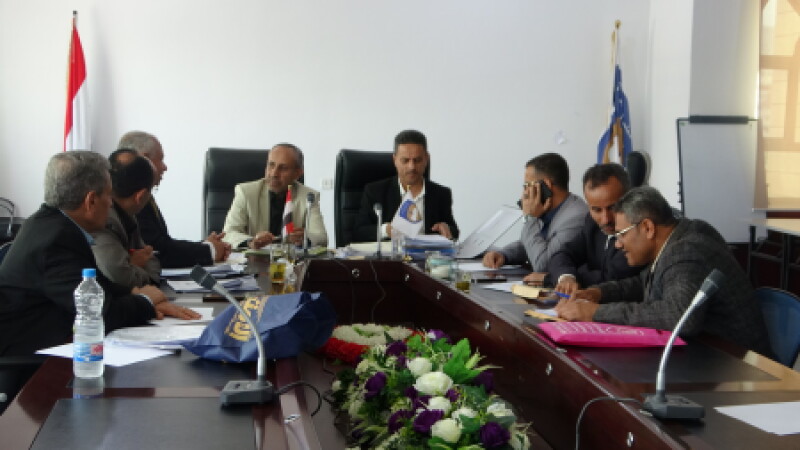 لجنة مراجعة الخطط الدراسية الموحدة تعقد اجتماعها الثاني وتباشر تفنيد ملاحظات الجامعات