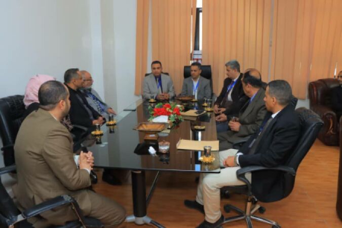 مجلس الاعتماد الأكاديمي ينفذ نزولًا ميدانيًا لتقييم البرامج الأكاديمية بجامعة الرازي – صنعاء