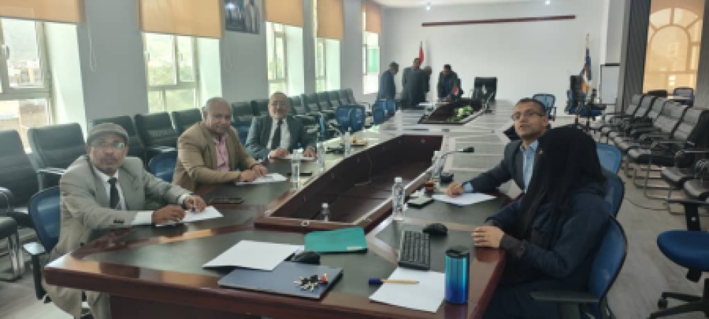 مجلس الاعتماد الأكاديمي: الاجتماع الثاني للجنة إعداد توصيف برنامج الطب والجراحة