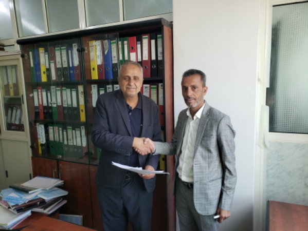 مجلس الاعتماد الأكاديمي إجراء عملية الاستلام والتسليم بين المديرين الماليين